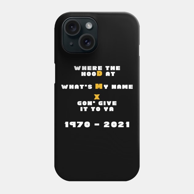 DMX RIP Phone Case by dankdesigns