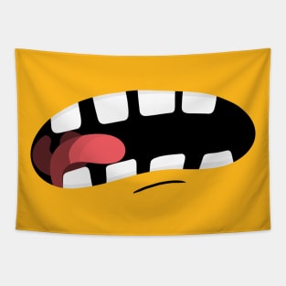 Funny mouth Screaming Tapestry