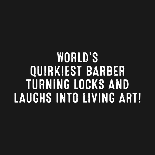 World's Quirkiest Barber Turning Locks and Laughs into Living Art! by trendynoize