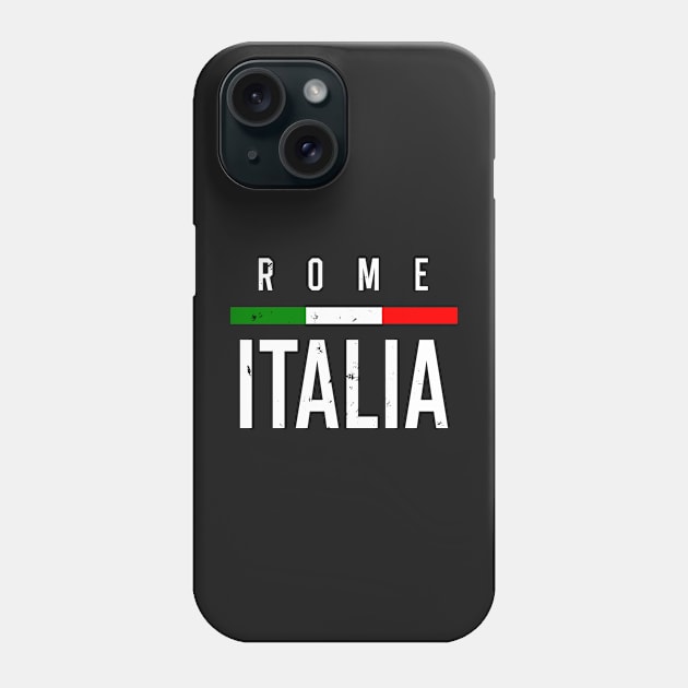 Rome Italia Italian Flag Novelty Gifts Phone Case by B89ow