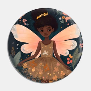 Cute Fairy in the Floral Garden1 Pin