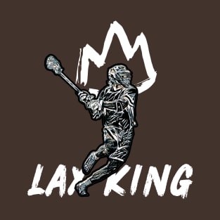 LAX King. Drip King Lacrosse T-Shirt