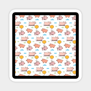 Lovely Pig Pattern Magnet