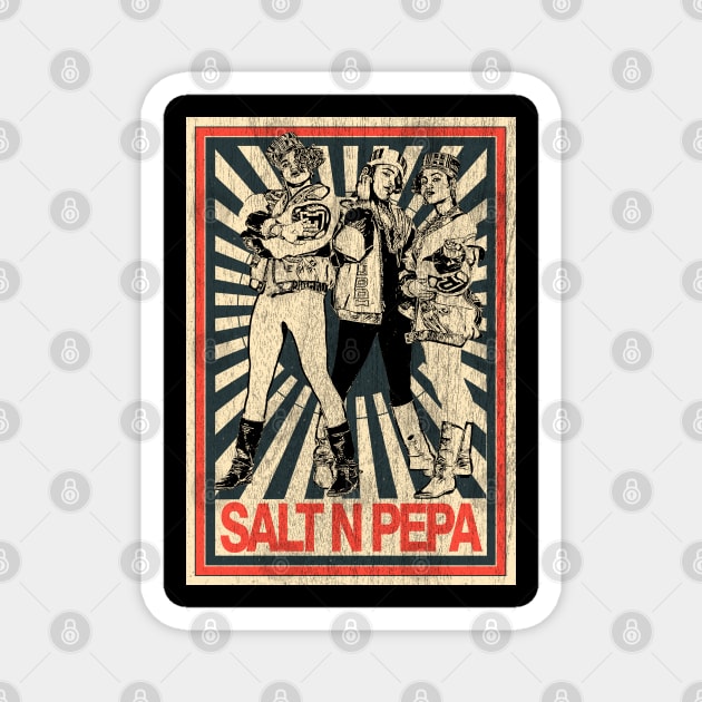 Vintage Poster Salt N Pepa Magnet by Odd Even