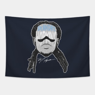 Deandre Hopkins Tennessee Player Silhouette Tapestry