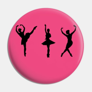 Graceful Ballerinas Pin