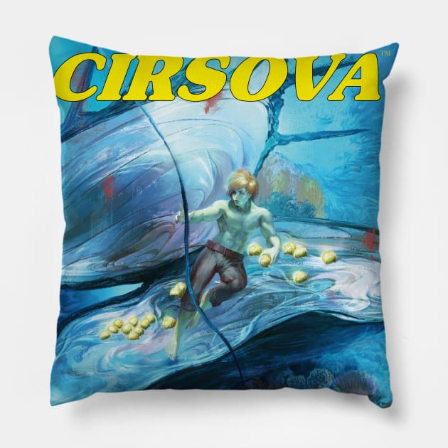 The Golden Pearl Pillow by cirsova