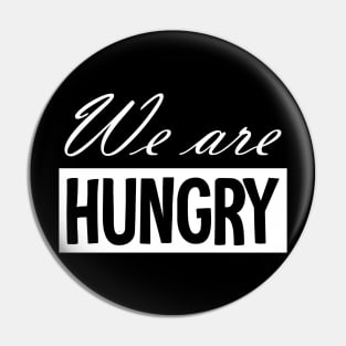 Pregnancy Announcement - We Are Hungry Pin