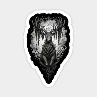 Majestic Horned Creature Magnet