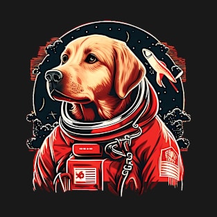 Astronaut Labrador T-Shirt