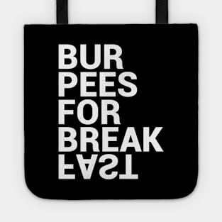 Burpees for Breakfast Tote