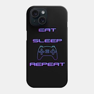 EAT, SLEEP, GAME, REPEAT Phone Case