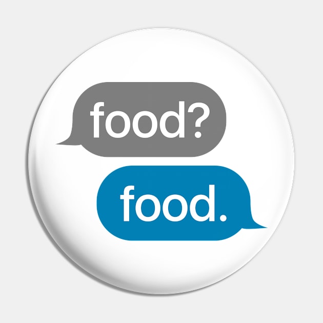 Food Message Pin by theoddstreet