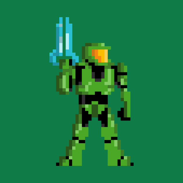 Master Pixel Chief by demonigote