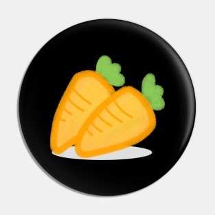 Love Carrots Pin