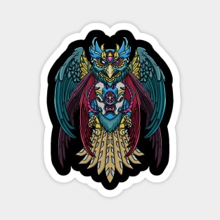 Cyber owl Magnet