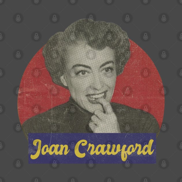 Vintage Joan Crawford portrait by Christyn Evans