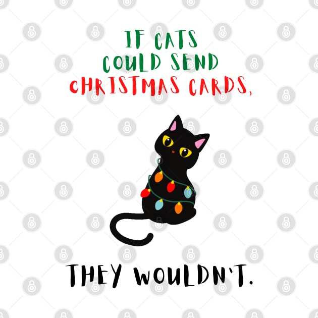 Black Cat Christmas by reesea