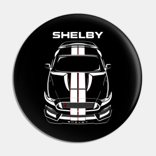 Ford Mustang Shelby GT350R 2015 - 2020 - White Stripes Pin