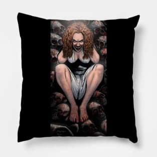 Amy Sitting Fright Night Smile Pillow