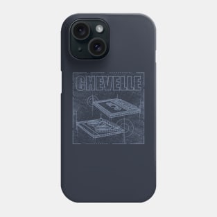 Chevelle Technical Drawing Phone Case