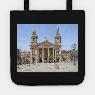 St Publius Church, Floriana, Malta Tote