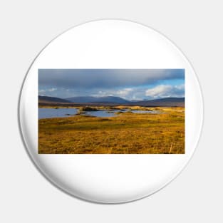 Lochan Na H-Achlaise and Rannoch Moor in Glen Coe Pin