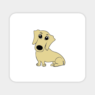 Dachshund wheaton cartoon Magnet