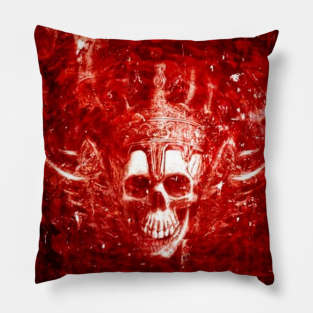 Volcano Skull Pillow