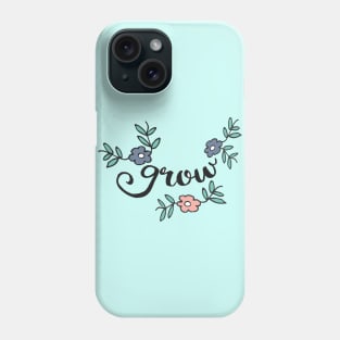 Grow Whimsical Flowers Phone Case