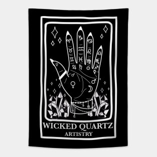 Wicked Quartz Tarot Card Tapestry