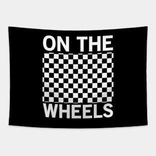 On The Wheels - Skateboard Tapestry