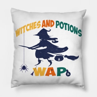 Witches and Potions Pillow