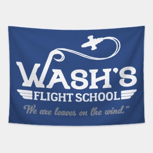 Wash's Flight School 1 Tapestry