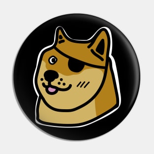 Pirate Doge Pin