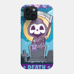 Death - Cute Kawaii Anime Reaper Tarot Card Shirt Phone Case