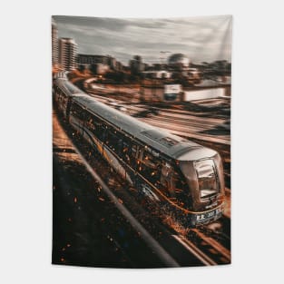 Speed Train Tapestry