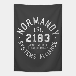 SSV Normandy | Mass Effect Athletic Shirt Tapestry