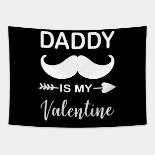 Daddy is My Valentine Tapestry