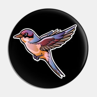 Moody Sparrow Pin