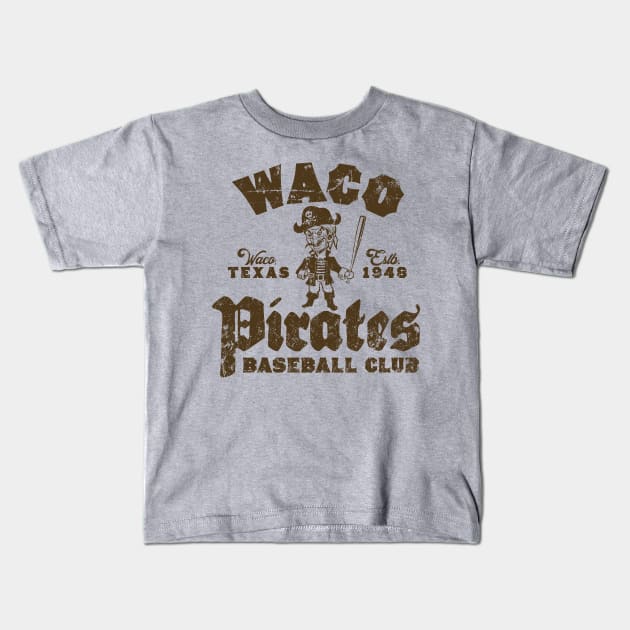 Waco Pirates - Texas - Vintage Defunct Baseball Teams - Long