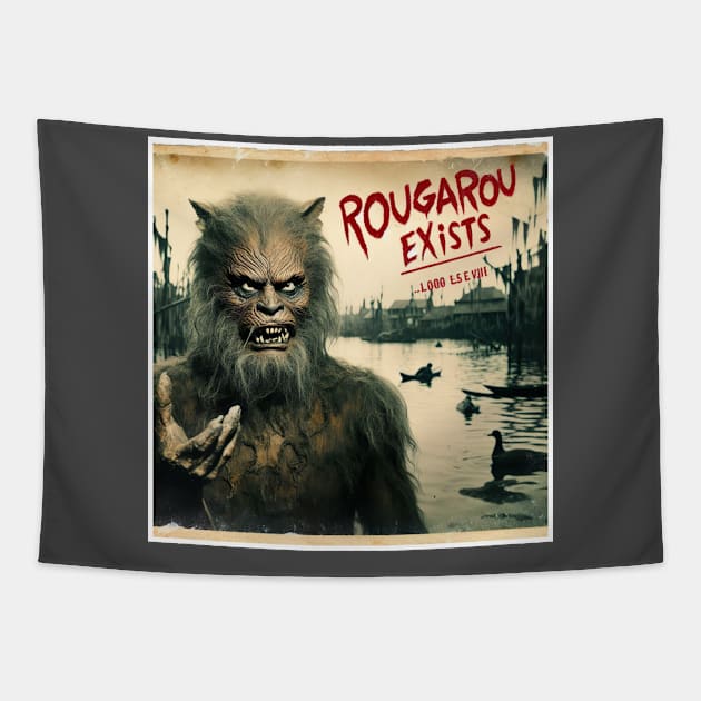 Rougarou exists Tapestry by Dead Galaxy