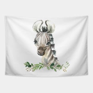 Baby Zebra Tapestry