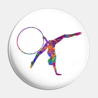 Rhythmic gymnastics hoop Pin