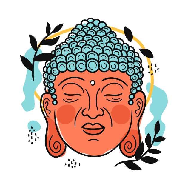 Buddha portrait by Slava Svt