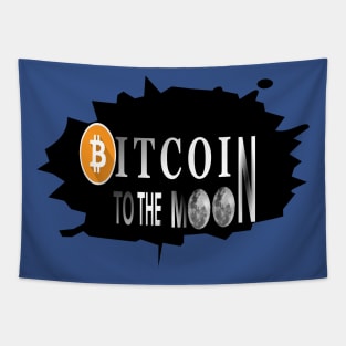 bitcoin to the moon crypto logo 2019 Tapestry