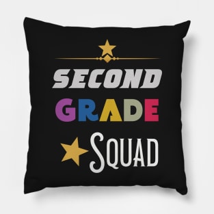 Second Grade Squad Pillow