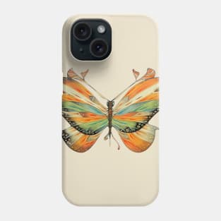 colorful buttefly Phone Case