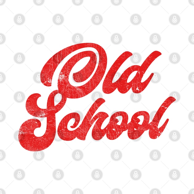 OLD SCHOOL / Retro Style Original Design by DankFutura