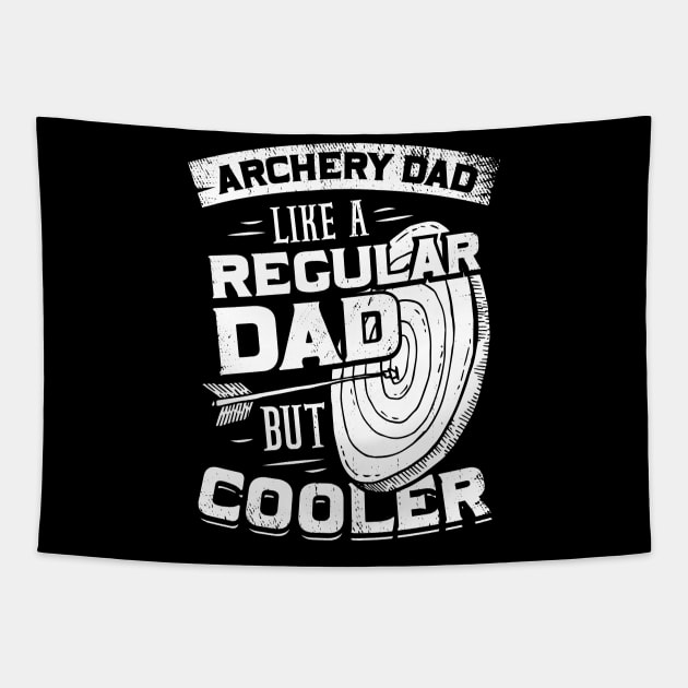 Archery Dad Archer Father Gift Tapestry by Dolde08